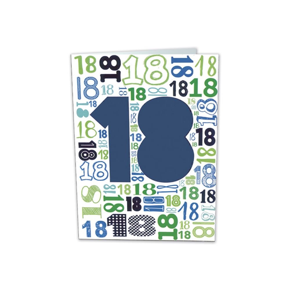 TARJETA FELICITACION 18 AÑOS BUSQUETS 6U | ARGUVAL, S,L | ENVASE 6 UDS. UNIDAD | 8421363491915