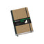 Cuaderno cartone a5 80g 96h liso cierre con goma