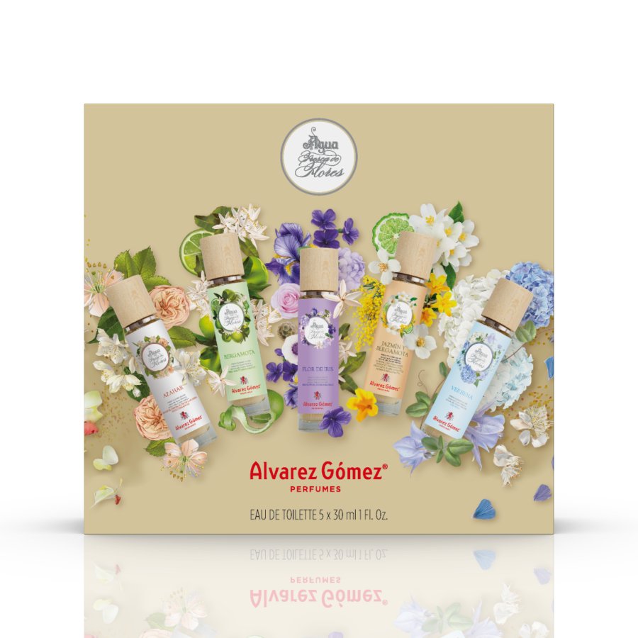 SET 5 PERFUME FLORES FRESCAS 30ML ALVAREZ GOMEZ | ALVAREZ GOMEZ | 1 UNIDAD | 8422385021500