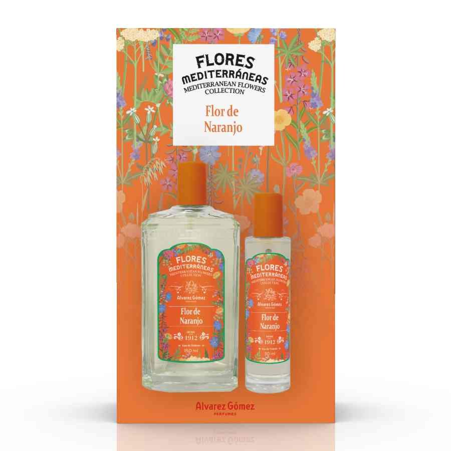 ESTUCHE DUPLO COLONIA MEDITERRANEAS 150+30ML FLOR NARANJO | ALVAREZ GOMEZ | 1 UNIDAD | 8422385601030