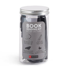 KIT LECTURA LAMPARA+TOALLITA GAFAS+TAPONES+MARCAPAGINAS | MIQUELRIUS GIFT | 1 UNIDAD | 8422593132562