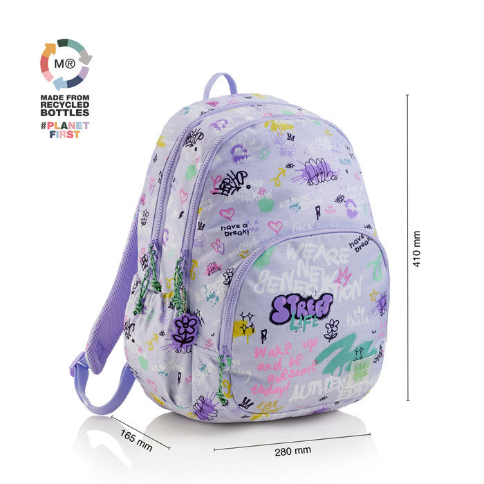 MOCHILA TRIPLE OSLO RECICLADA WAKE UP | MIQUELRIUS DISEÑO