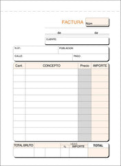 IGIC TALONARIO FACTURAS 8º T-70 TRIPLICADO AUTOCOPIANTE | 5 UNIDADES | (LOAN INDUSTRIAS GRAFICAS)
