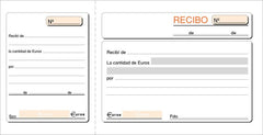 TALONARIO RECIBOS 1/3 FOLIO T-16 | 10 UNIDADES | (LOAN INDUSTRIAS GRAFICAS)