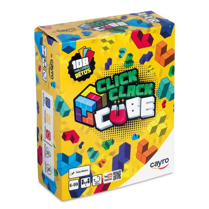 JUEGO DE MESA CLICK CLACK CUBE | JUGUETES CAYRO S,L | 1 UNIDAD | 8422878770601