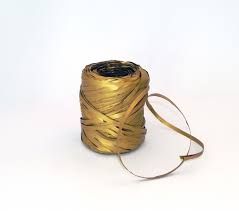 ROLLO CINTA RAFIA 15MMX200M ORO | EUROCINSA | 1 UNIDAD | 8422917526664