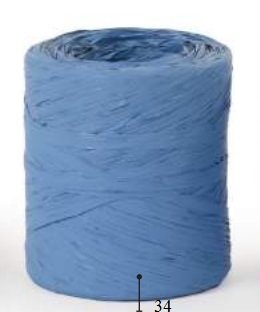 ROLLO CINTA RAFIA AZUL POLYRAPHIA A-15MM 200M C-34 | EUROCINSA | 1 UNIDAD | 8422917606502