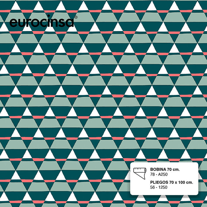 PAPEL REGALO BOBINA 62 CM TODO AÑO 78-F250 | EUROCINSA | 1 UNIDAD | 8422917738388