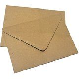 SOBRE MICHEL 16X22CM 140GR RECICLADO RUSTICO KRAFT | 25 UNIDADES | (MICHEL PAPELES ESPECIALES)