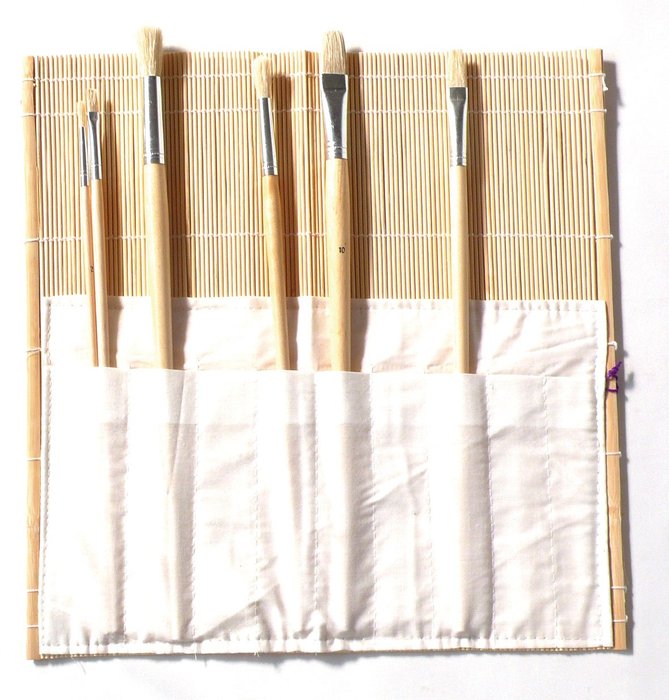 PORTAPINCELES BAMBU | 1 UNIDADES | (MICHEL PAPELES ESPECIALES)