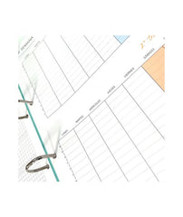RECAMBIO 100H A4 PAPEL 90GRS CON BONUS BANDAS 5 COLORES 5X5 | 1 UNIDADES | (CARCHIDEA, S,L,)