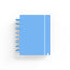 CUADERNO INGENIOX A5 80H HORIZONTAL AZUL PASTEL