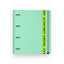 Carpebloc 360 Polyfoam Do Not Cross Horizontal Mint Marca CARCHIDEA