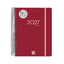 Agenda Anual 16 Meses Ikon E10 Dp 26-27 Burdeos Marca Finocam