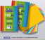 Papel A4 80 g Tauro 100 Hojas Surtido de Colores Fuertes
