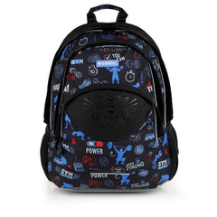 MOCHILA TRAINING NEGRA E IMPERMEABLE | GABOL ESCOLAR