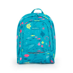 MOCHILA INFANTIL DOBLE PEQUEÑA ACQUA | GABOL ESCOLAR