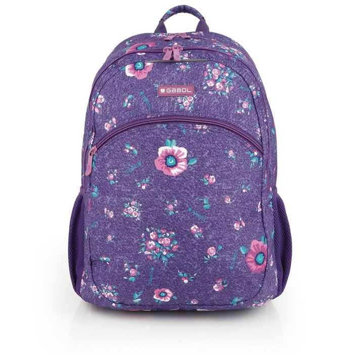 MOCHILA DOBLE CON REJILLA ADAPT, A CARRO LILY | GABOL ESCOLAR