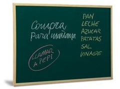 PIZARRA VERDE 503 MARCO PINO 30X40 | 1 UNIDADES | (FAIBO PIZAZRRAS)