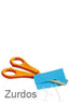 Tijeras escolares zurdas Faibo 13,5 cm pack 10 para niños