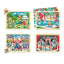 Set 4 Puzzles Tiempo Libre y Vida Social AKROS