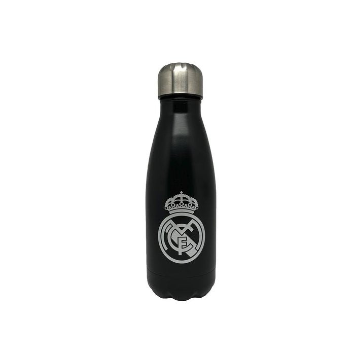 BOTELLA REAL MADRID NEGRA DE ACERO 550 ML | CYP | 1 UNIDAD | 8426842104423