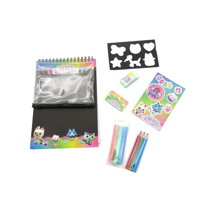 SET DE PAPELERIA GABBY CUADERNO PIZARRA MAS ACCESORIOS | CYP | 1 UNIDAD | 8426842107646