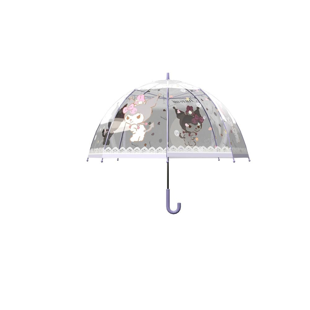 PARAGUAS MANUAL INFANTIL TRANSP, BURBUJA 48 CM SANRIO KUROM | CYP | 1 UNIDAD | 8426842111988
