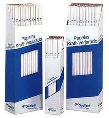 PAPEL KRAFT ROLLO 10 METROS BLANCO | 1 UNIDADES | (SADIPAL)