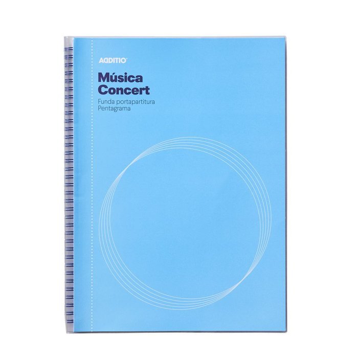 Bloc Espiral Estándar Liso 90g | Additio | Cartón | Formato Estándar | Pack 1 Unidades