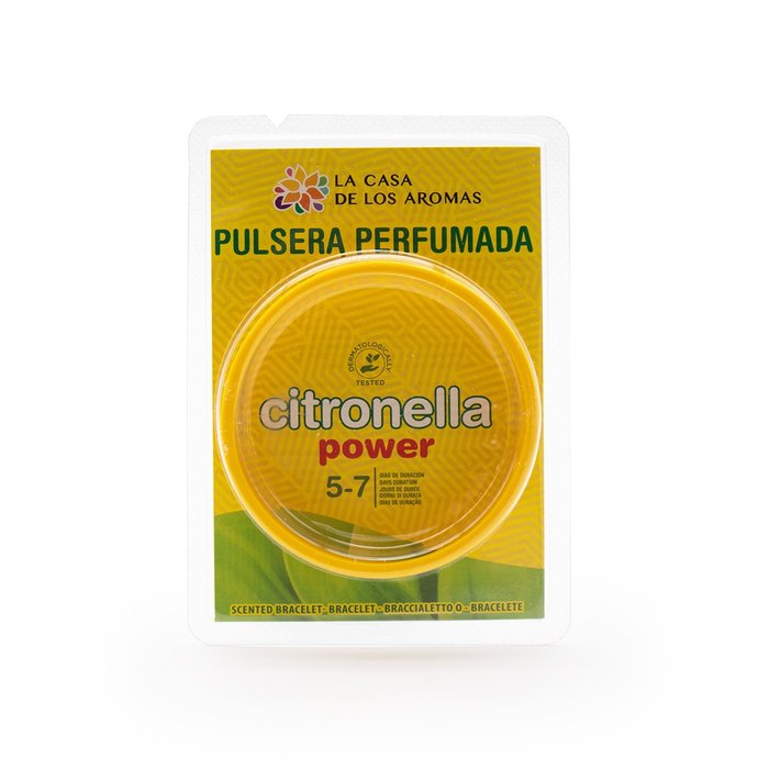 EXPOSITOR 26 PULSERA PERFUMADA CITRONELA | CASA AROMAS/FLOR DE MAYO | ENVASE 26 UDS. UNIDAD | 8428390050863