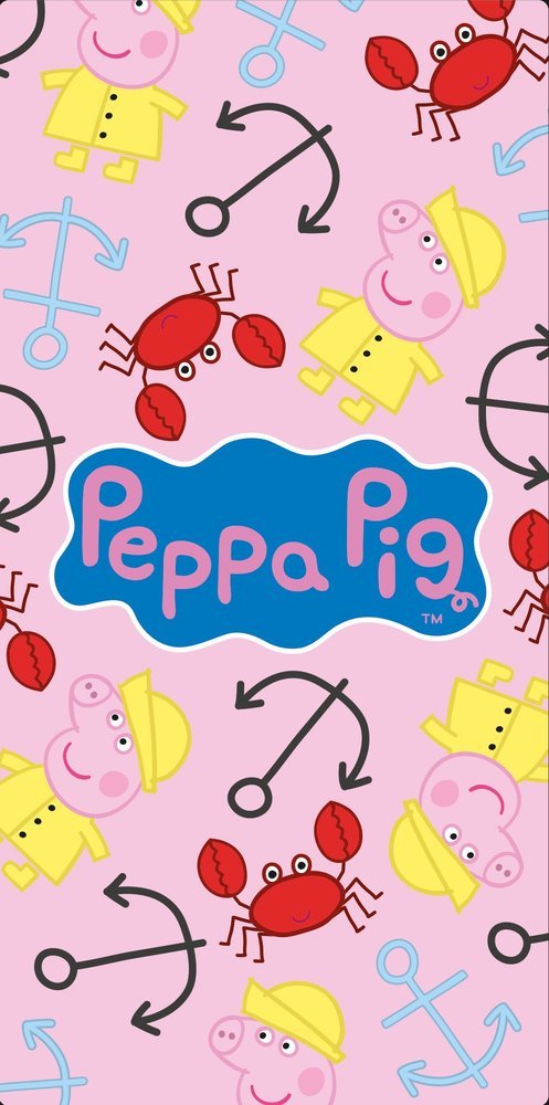 TOALLA MICROFIBRA PEPPA PIG SEA 70X140 CM | GRUPO MOYA PELUCHES S,L | 1 UNIDAD | 8429412808134