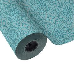 PAPEL REGALO BOBINA 62CM 4K TODO AÑO MANDALA AZUL | WONDER WRAPPER | 1 UNIDAD | 8429640022609