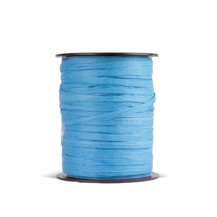 ROLLO RAFIA PAPEL 3,5CMS 100M AZUL CLARO | WONDER WRAPPER | 1 UNIDAD | 8429640322037