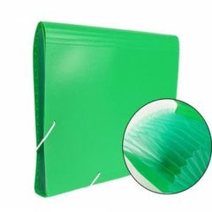 CARPETA CLASIFICADORA FUELLE A4 13DPTO VERDE PISTACHO | 1 UNIDADES | (PRYSE, S,A,)
