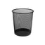 Papelera Metalica de Rejilla 21x27,5 12 Litros Negro