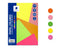 Papel A4 80 g Colores Neon Fluorescentes Poessa