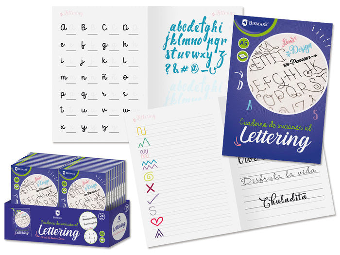 Bloc Espiral Estándar Liso 20H 90g | Poessa Bismark Regalo | Cartón | Formato Estándar | Pack 24 Unidades
