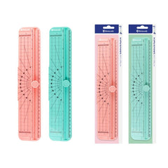 GUILLOTINA DE PAPEL A4 SOBREMESA PASTEL | 1 UNIDADES | (POESSA BISMARK BASICO)