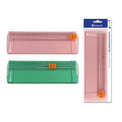 GUILLOTINA MINI DE PAPEL SOBREMESA PASTEL | 1 UNIDADES | (POESSA BISMARK BASICO)