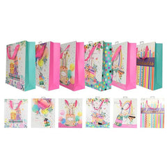 BOLSA REGALO CUMPLEAÃOS FLUOR 26X32X10CM | POESSA REGALO | 1 UNIDAD | 18430173325638