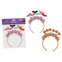 EXPOSITOR 12 DIADEMA HALLOWEEN SURTIDAS | POESSA BISMARK REGALO | ENVASE 12 UDS. UNIDAD | 18430173327939