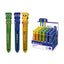 Expositor 24 Bolígrafos 10 Colores Papelera Reciclaje Ojitos POESSA BISMARK GIFT