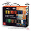 Maletín Artist 36 Colores Pintura Acrílica 22 ml Roymart