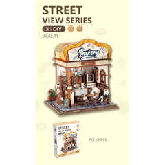 MAQUETA MADERA 185 PIEZAS STREET BAKERY | ROYMART | 1 UNIDAD | 8431234198089