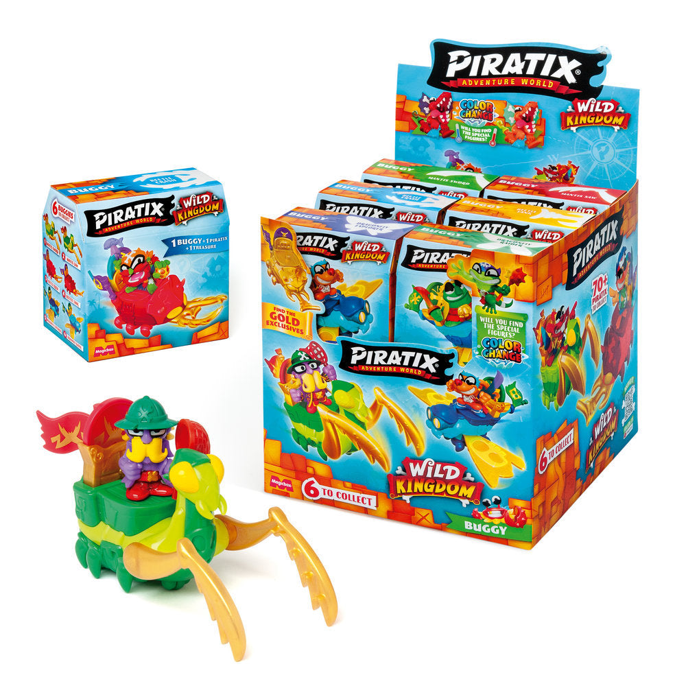 BUGGIES PIRATIX WILD KINGDOM SURTIDO | PIRATIX | 1 UNIDAD | 8431618043936