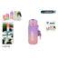 Botella Sport Multicolor Pajita 600ml Bewinner
