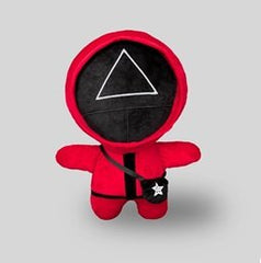 PELUCHE JUEGO DEL CALAMAR FELPA 13 CM VIGILANTE TRIANGULO | EMPRENDIMIENTOS URBANOS SL | 1 UNIDAD | 8434600175462