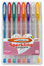 BOLIGRAFO UNI-BALL SIGNO SPARKLING 1,0MM PURPURINA 8 COLORE | 1 UNIDADES | (UNI-BALL)