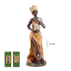 FIGURA OSHUN DE RESINA DE 21 CM | FIGURAS ESOTERICAS JAVIER | 1 UNIDAD | 8435266010104